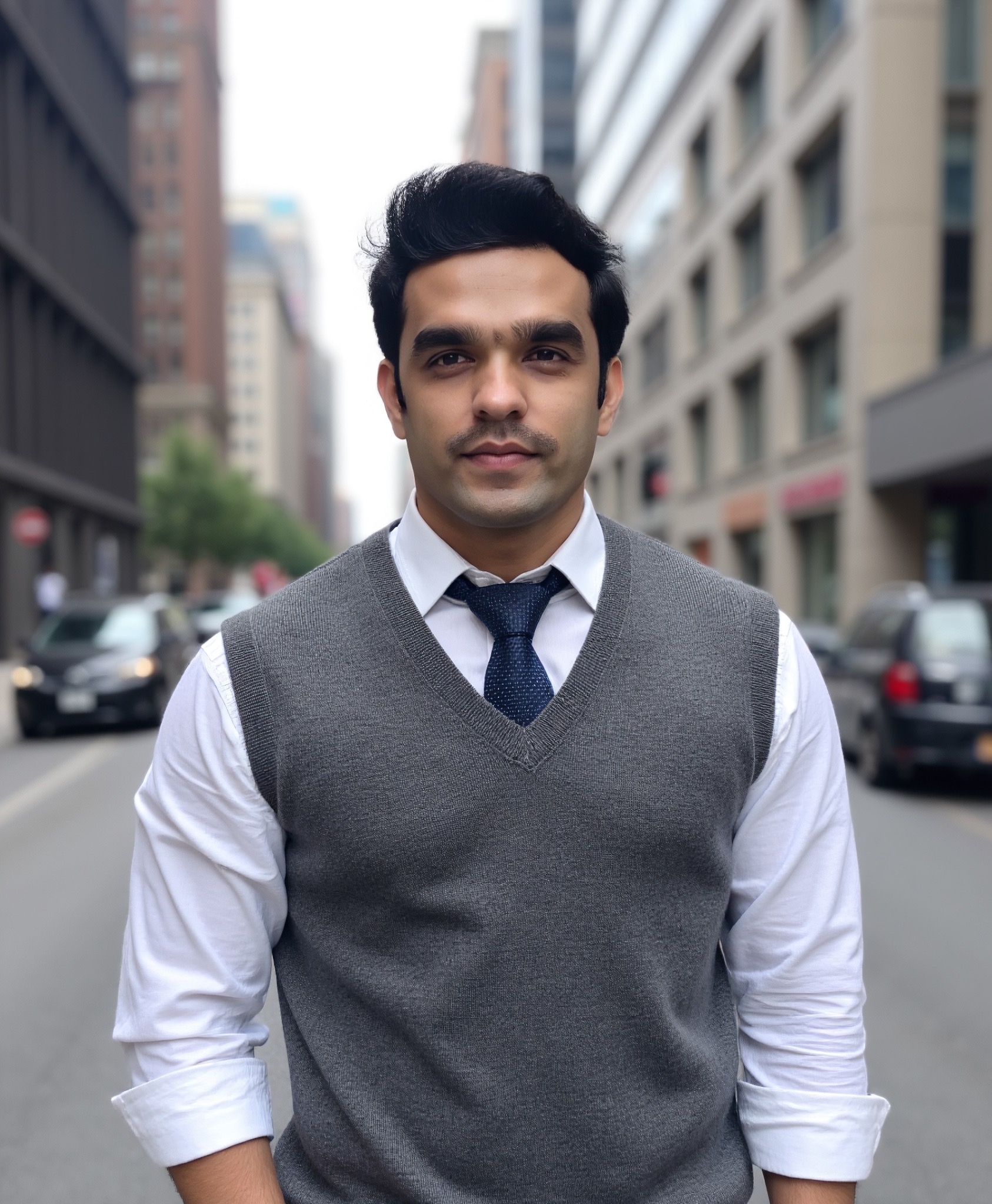 Professional portrait of Vivek Kumkar